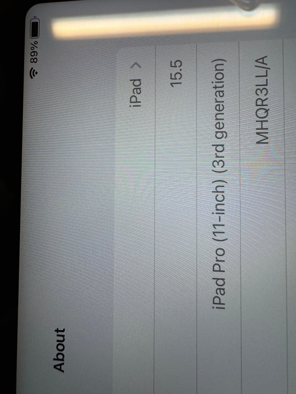 iPad Pro 3rd Generation 7M95