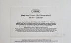 Apple ipad pro 11 inch (3rd gen) 128gb unlocked 3G38