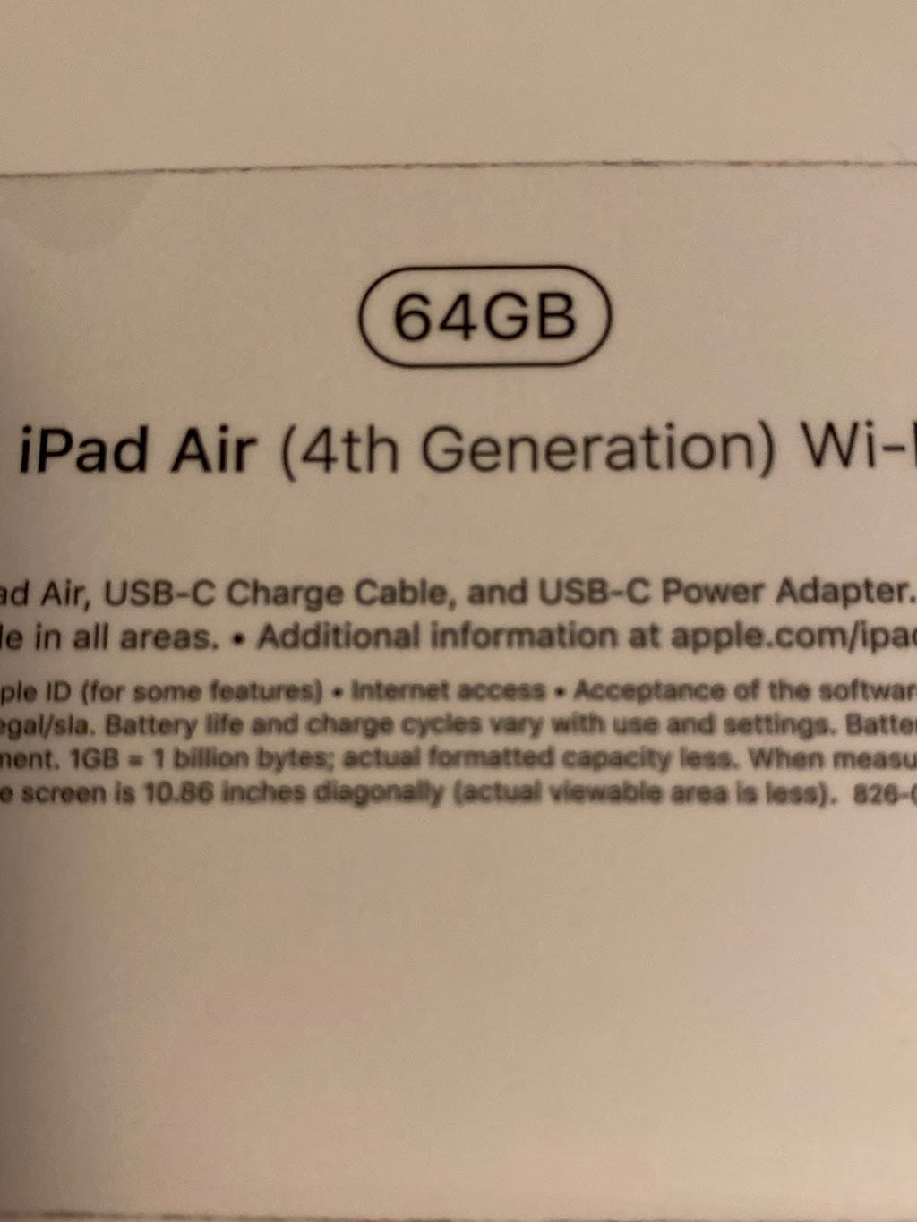 Apple iPad Air 4th Generation WiFi 64 GB in Space Gray w/ Magic Keyboard 7W19