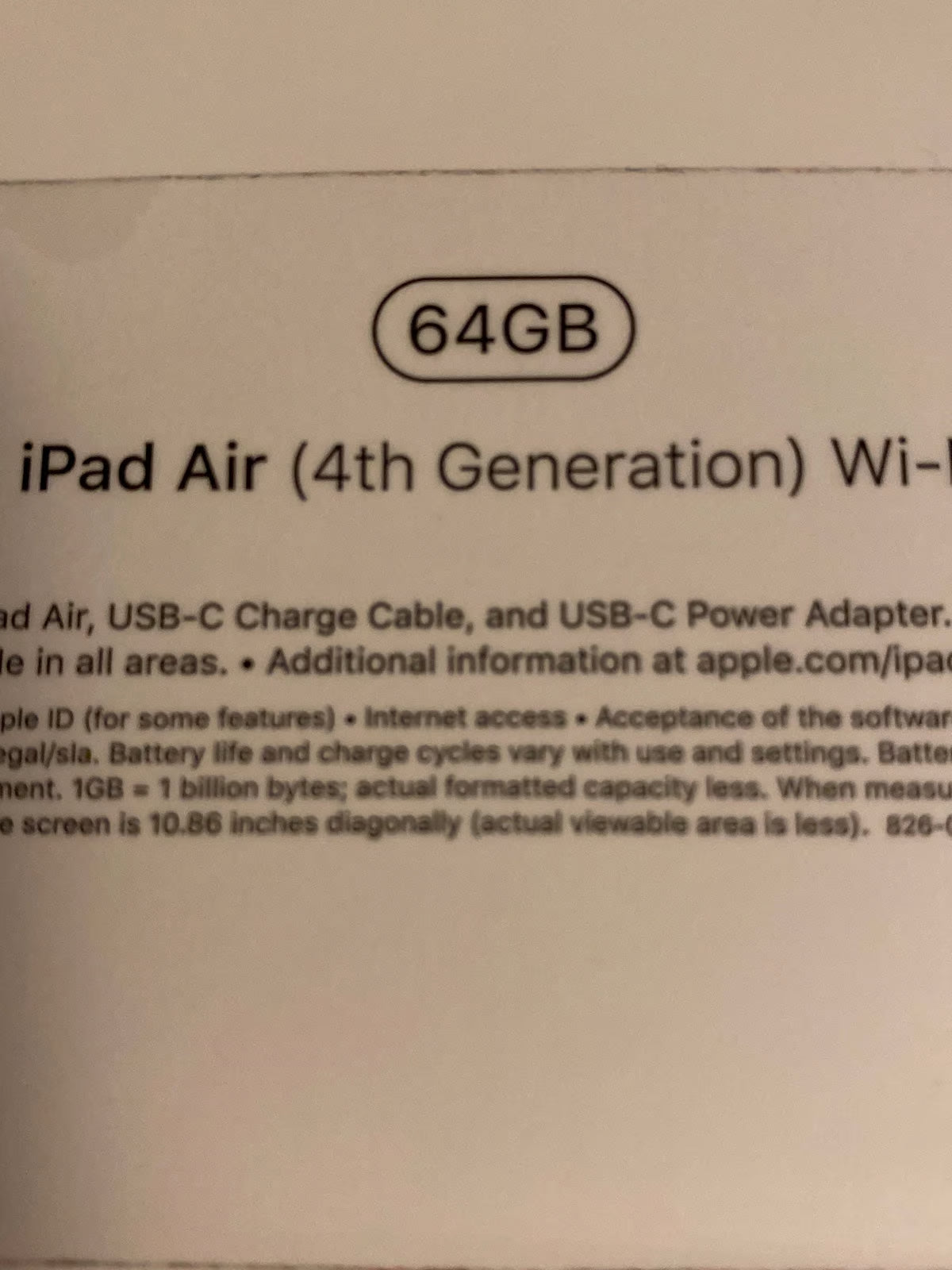 Apple iPad Air 4th Generation WiFi 64 GB in Space Gray w/ Magic Keyboard 7W19