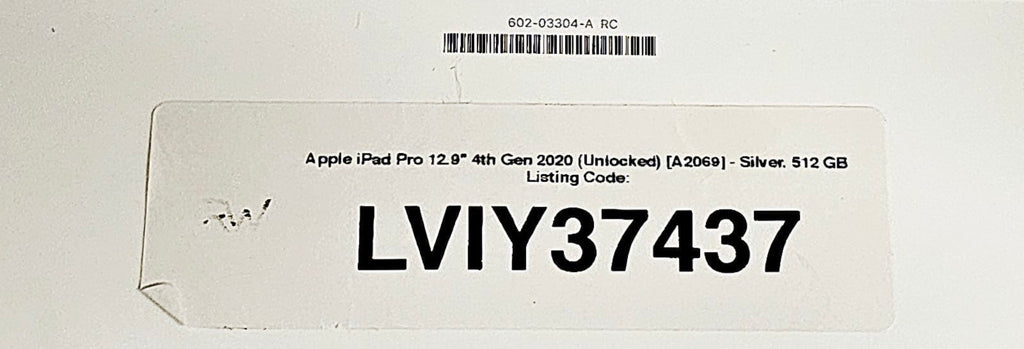 iPad Pro 12.9-inch (4th Generation) 3L91
