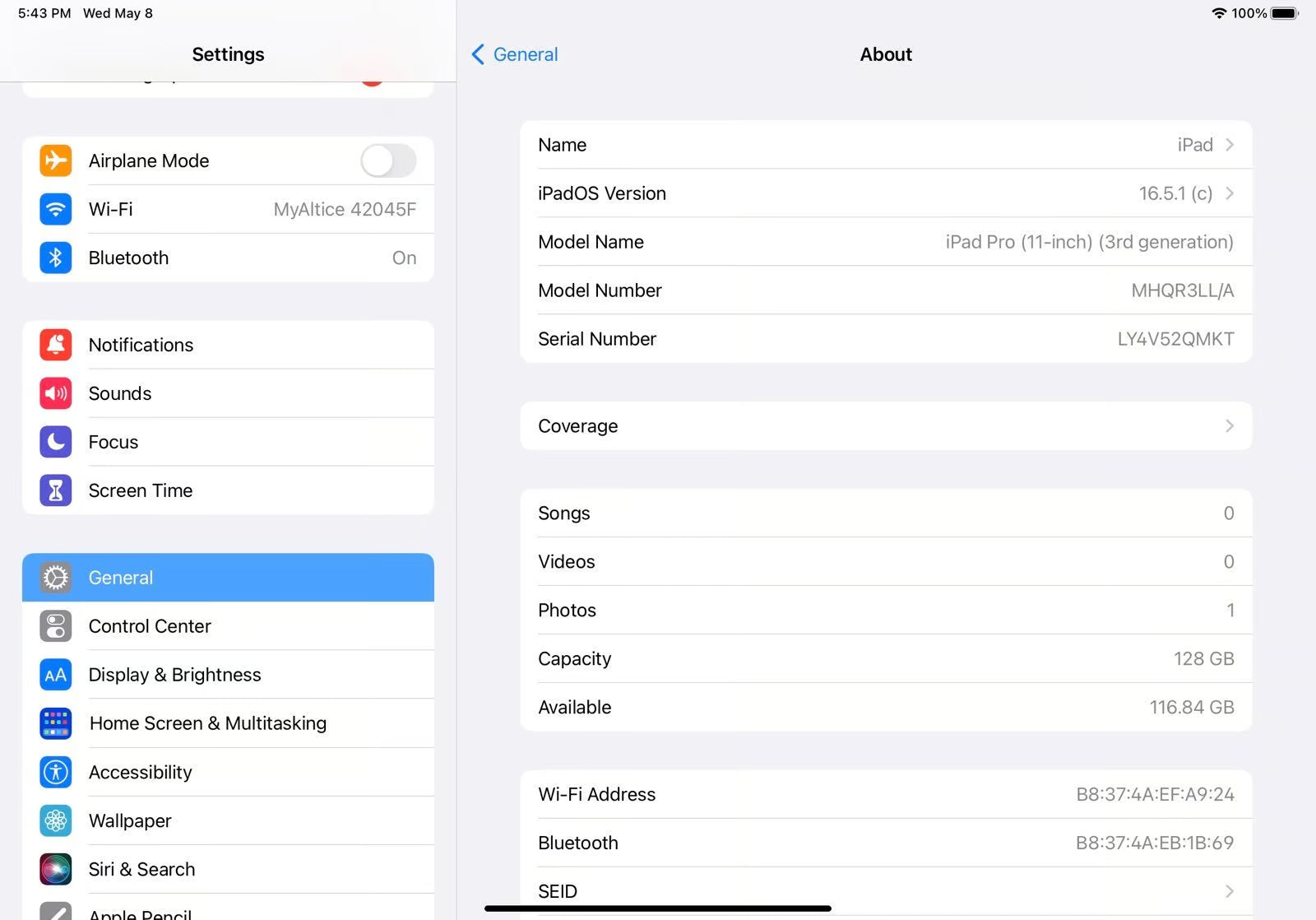 iPad Pro 3rd generation 6C78