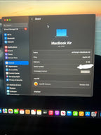 Apple Macbook Air 13in. (M2 2022) 256GB SSD 8GB MEMORY(RAM) 5S52