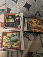 Nintendo 3ds xl with case, charger and 13 games