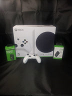 Xbox Series S Bundle extra controller and 2 Rocket Fish Rechargeable Batteries 5E77