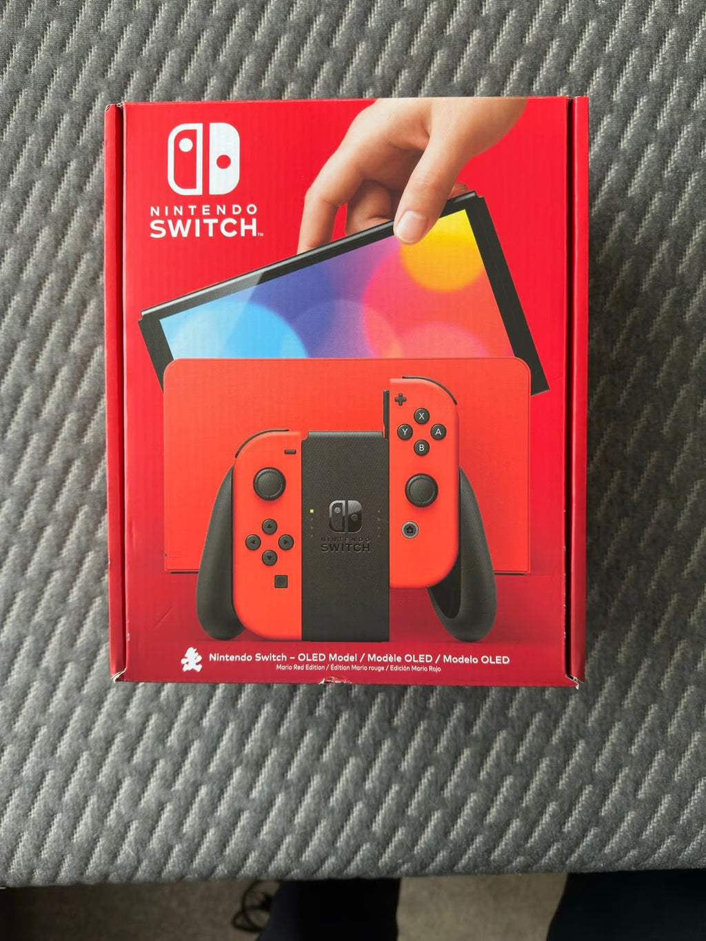 Nintendo switch oled mario edition 9S28