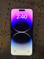 Apple iPhone 14 Pro Max 128 GB in Deep Purple for Unlocked 3X53