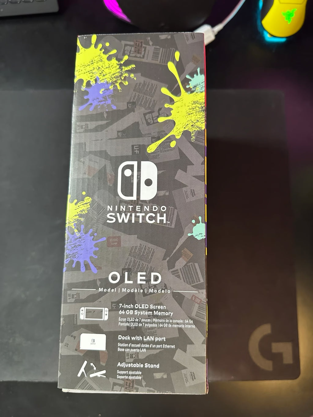 Splatoon 3 Edition Nintendo Switch OLED 9O17