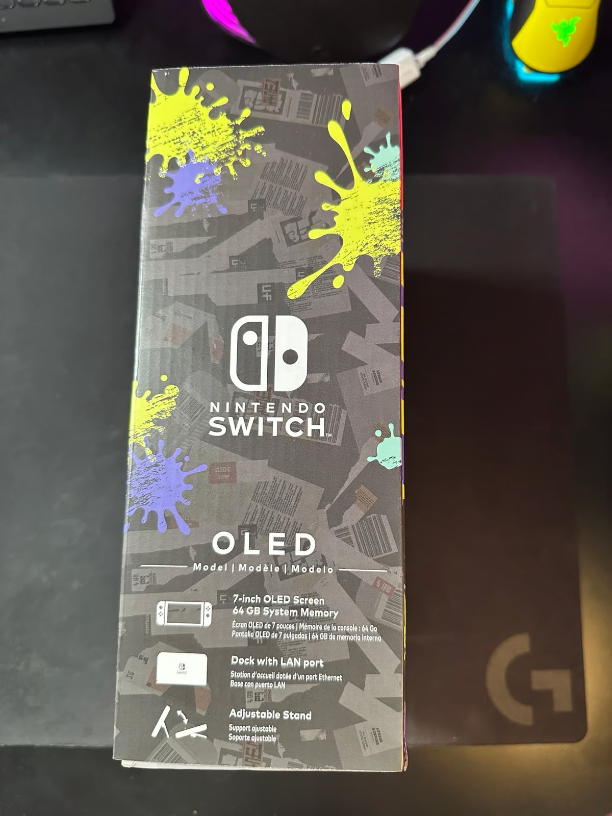 Splatoon 3 Edition Nintendo Switch OLED 9O17