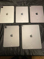 4 iPad Pros iCloud locked 6T51