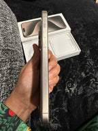 iPhone 15 Pro Max 1TB Unlocked Natural Titanium Color 7L63