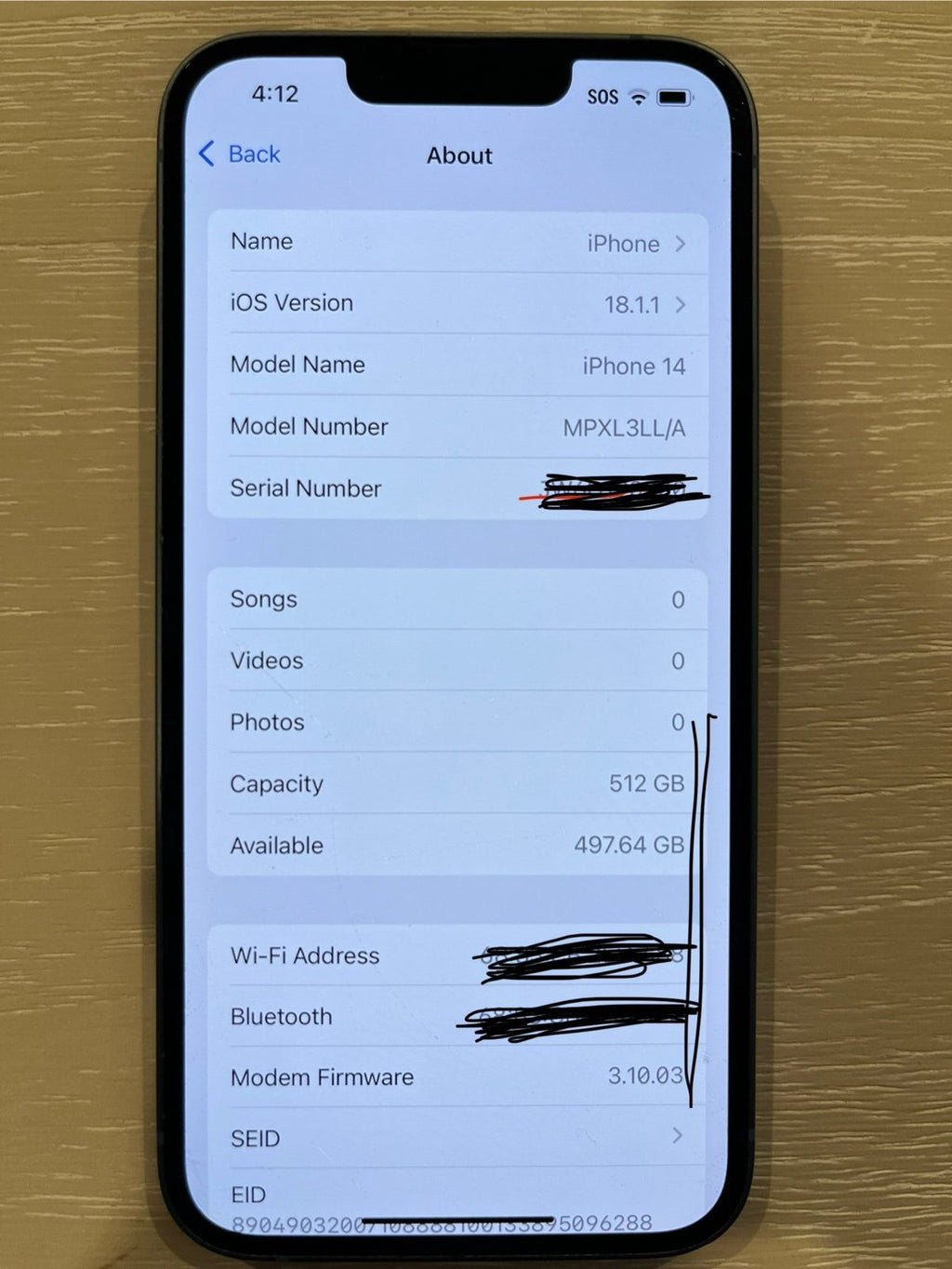 Apple iPhone 14 7H79