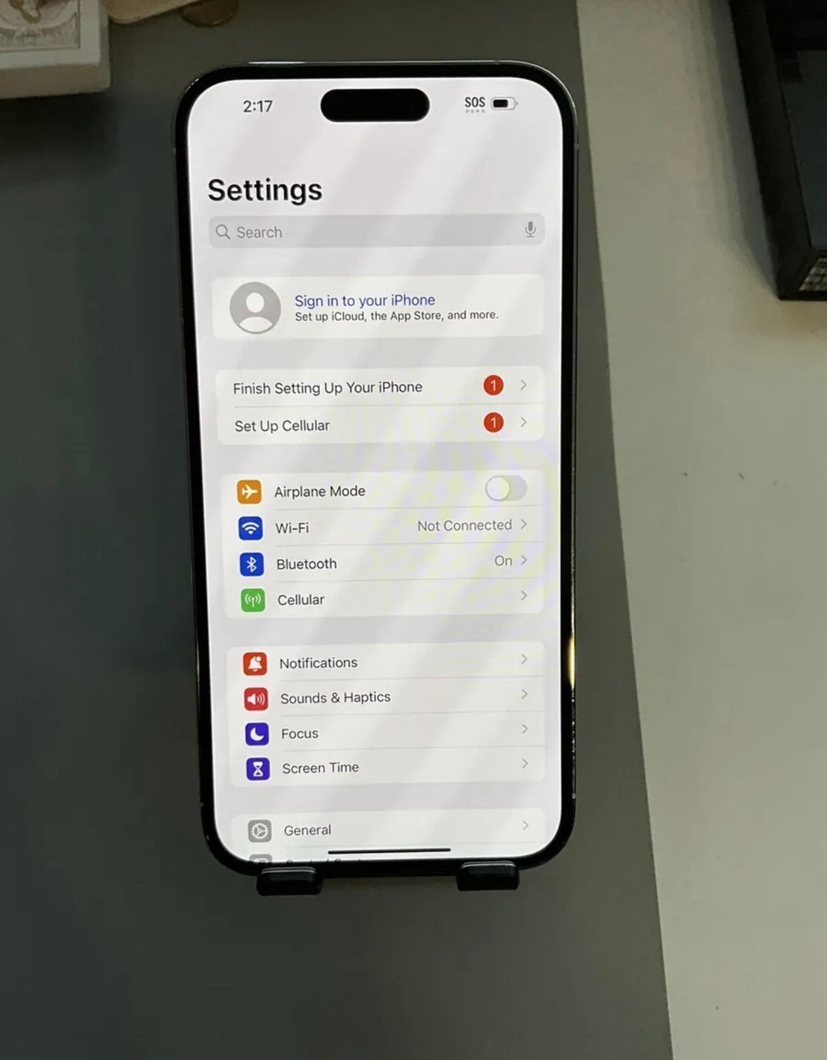 iPhone 14 Pro Max 128 GB in Silver for Unlocked 6B69