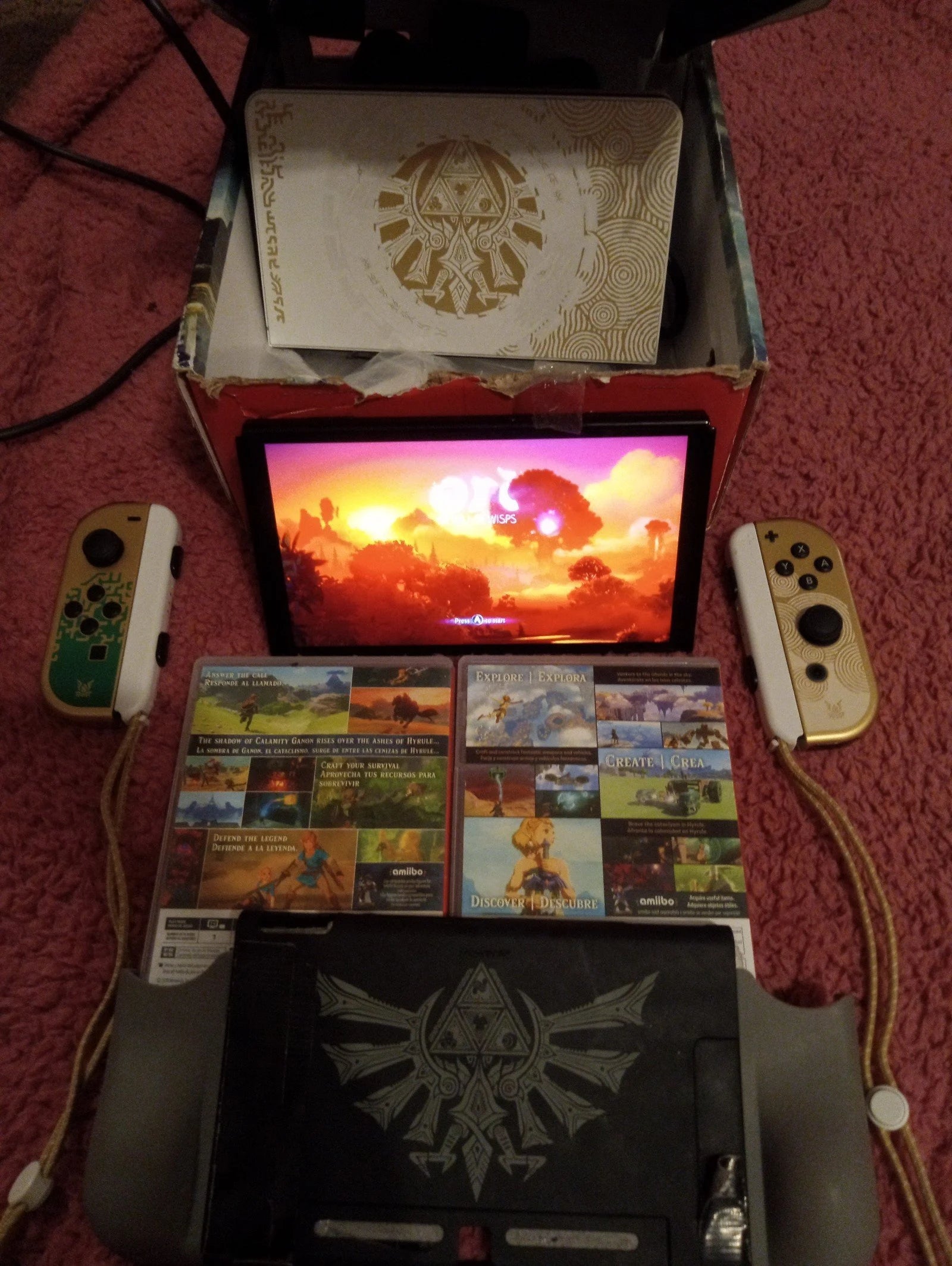 zelda tears of the kingdom Nintendo switch oled 3O69