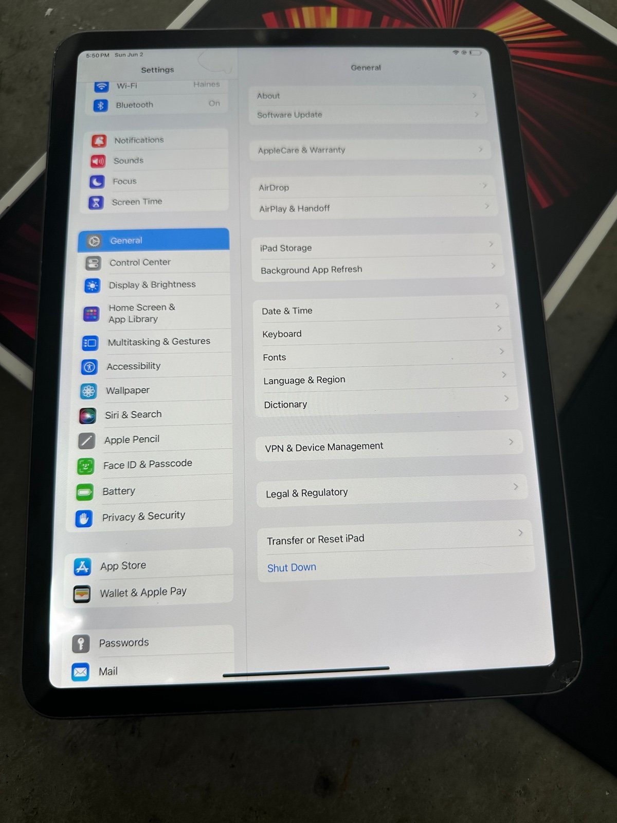 iPad Pro 3rd generation 3S27