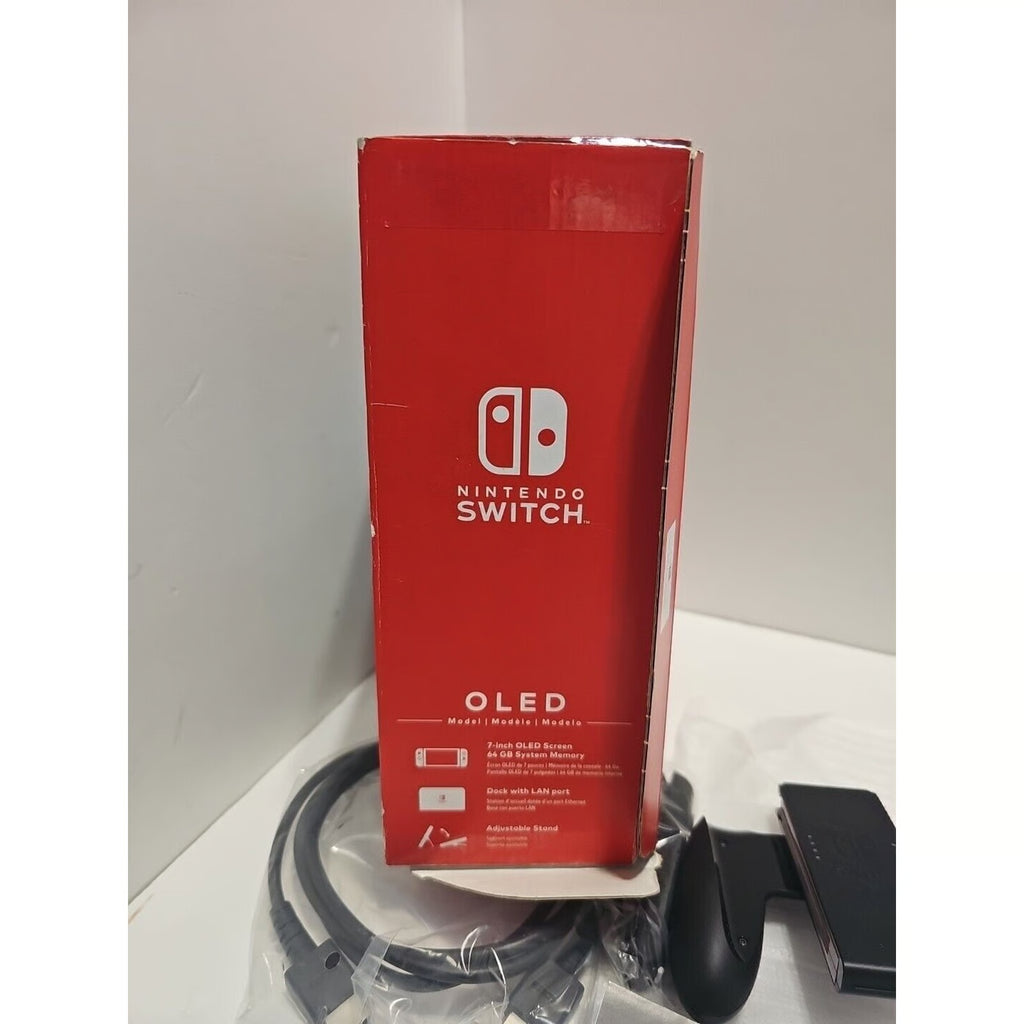 Nintendo Switch OLED Model HEG-001 Handheld Console - 64GB - White NEW CONDITION 8G19