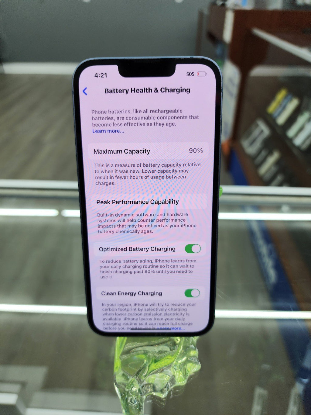 Apple iPhone 14 256 GB in Blue for Unlocked 7A68