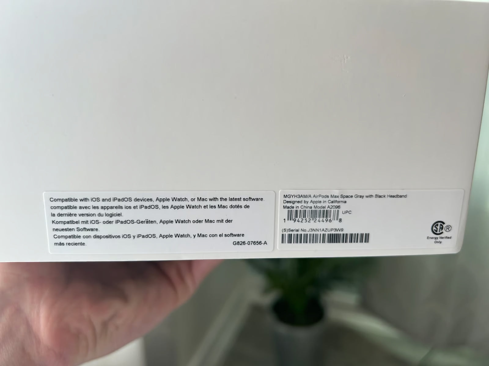 Airpod max black 1Q11