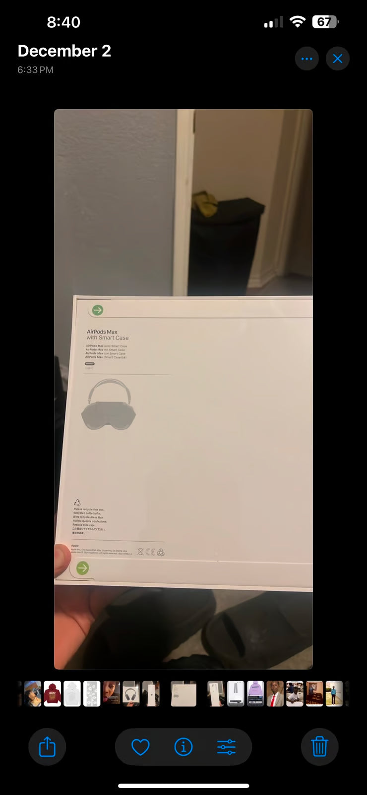 AirPods Max type c midnight 9B62