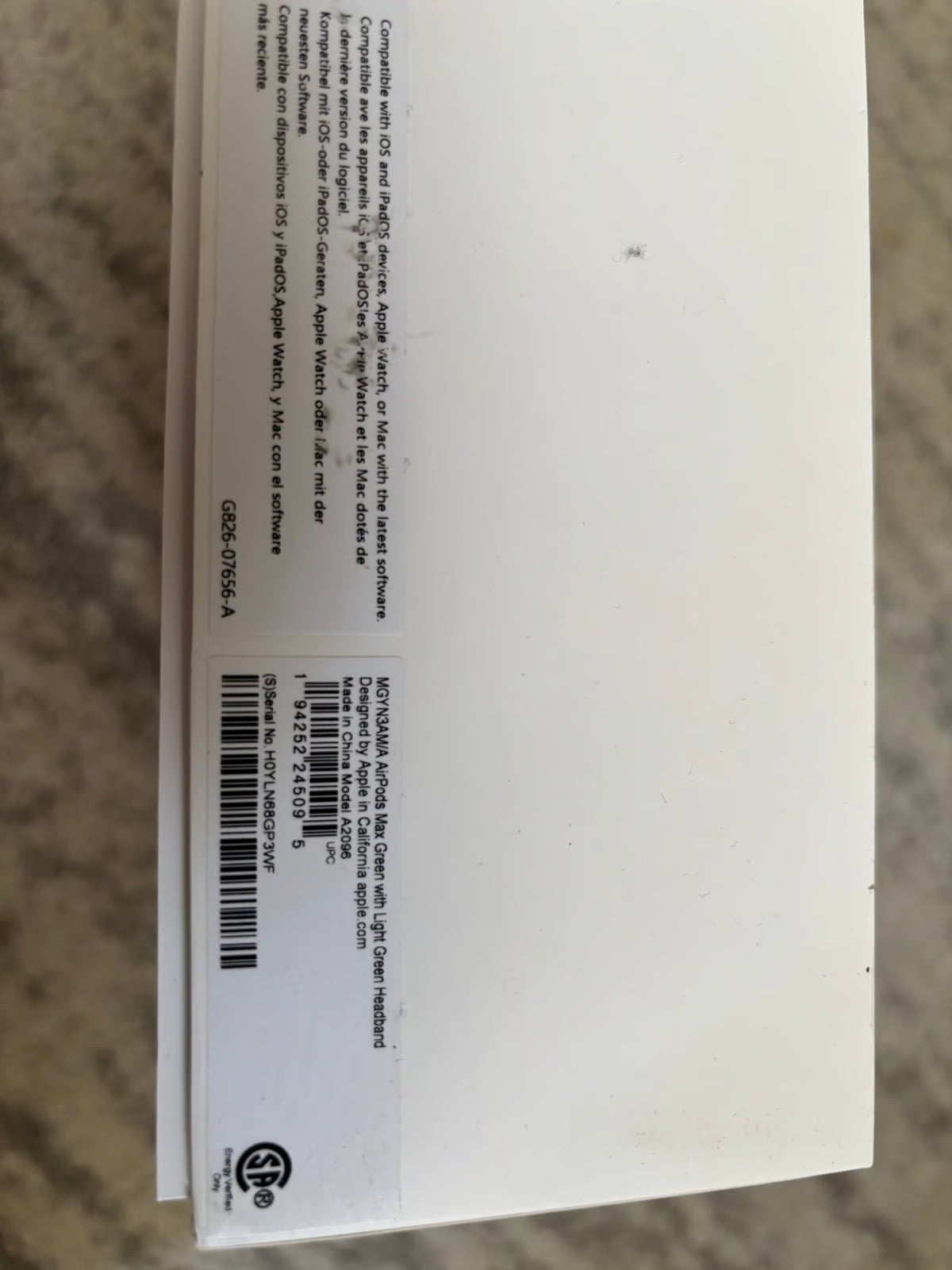 Apple AirPod max 9N69