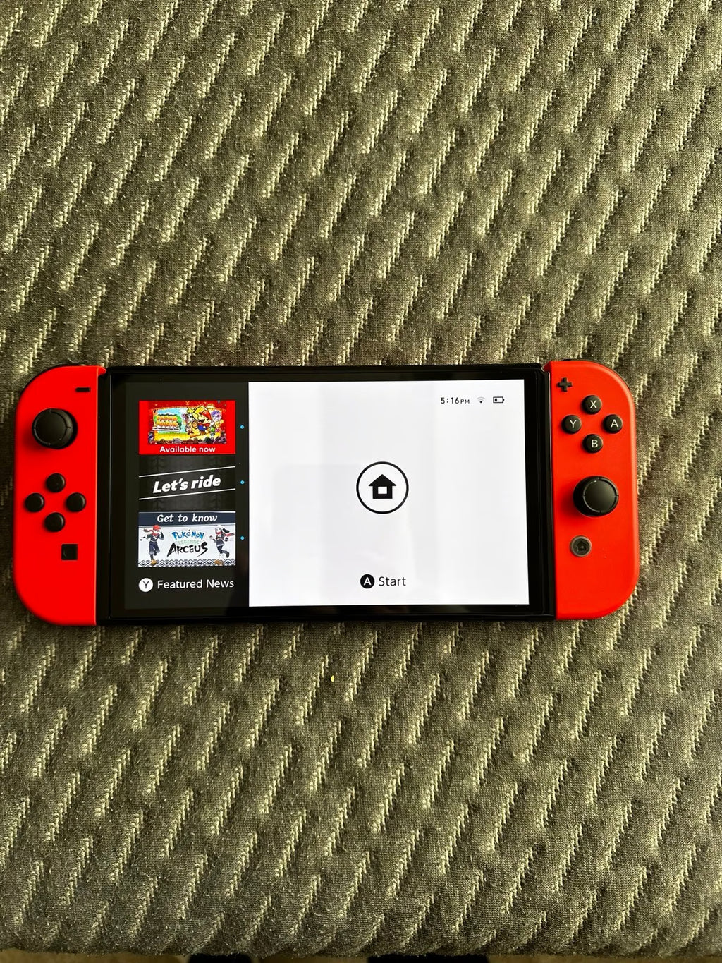 Nintendo switch oled mario edition 9S28