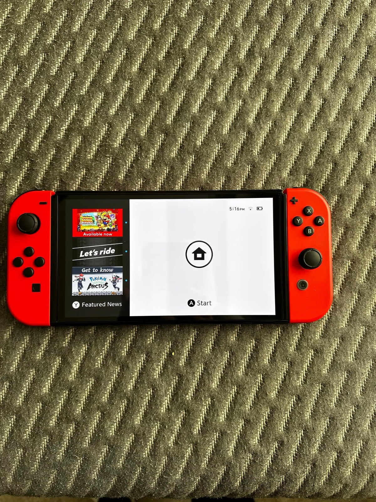 Nintendo switch oled mario edition 9S28