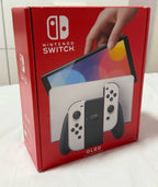 Nintendo Switch OLED custom pink white 7M13