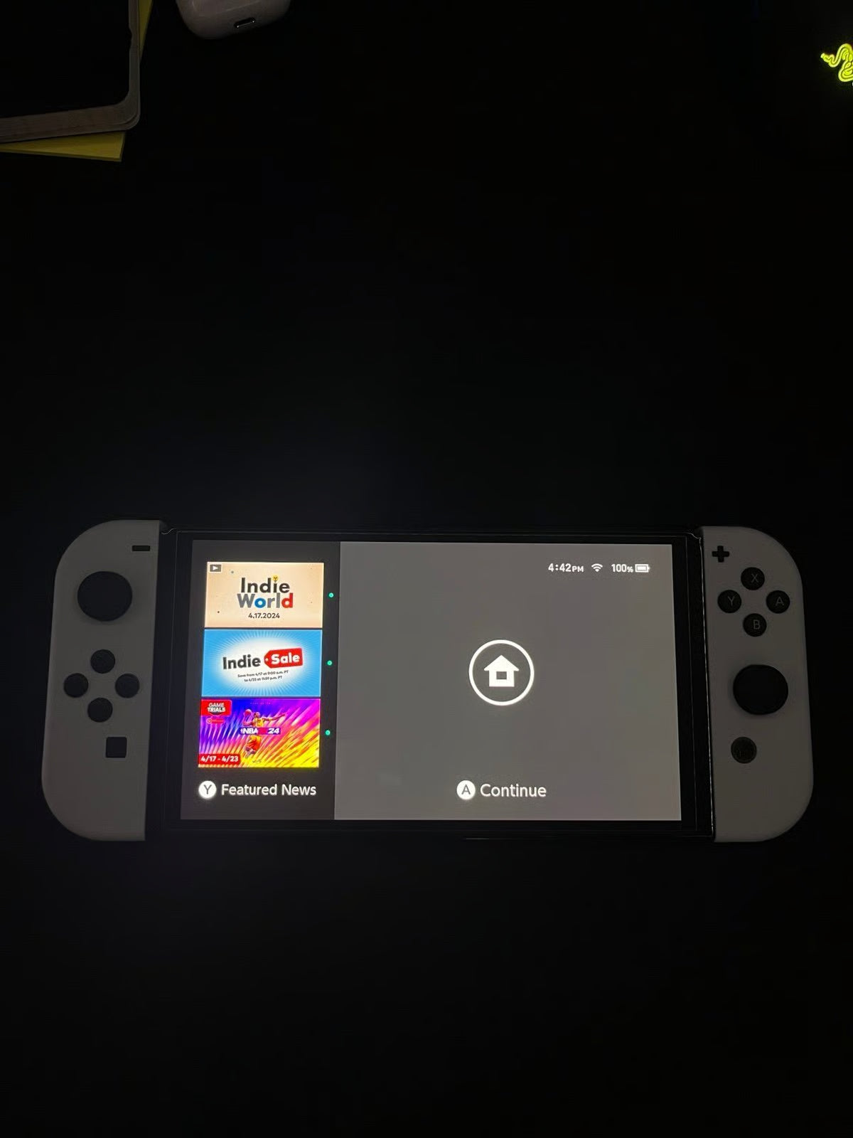Nintendo Switch OLED White In Box 3N65