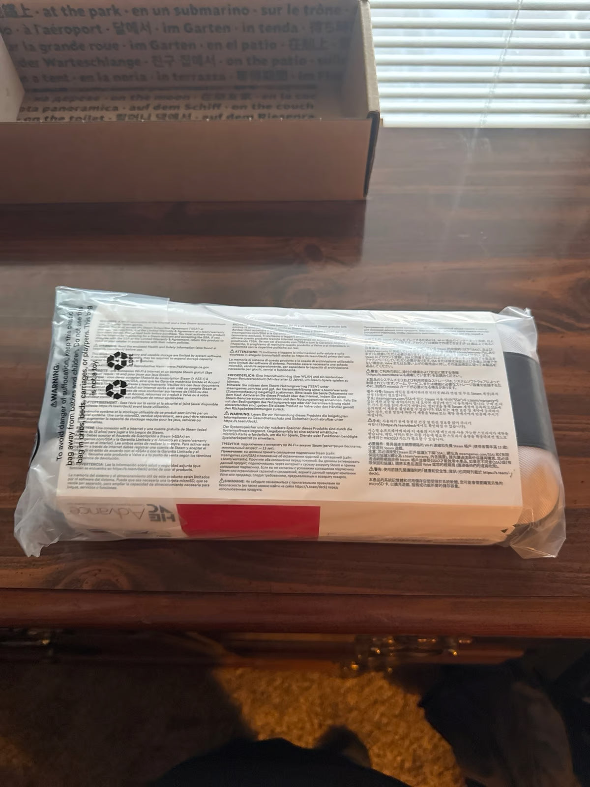 White OLED 1TB Steam Deck Limited Edition Unopened - Out of Stock on Steam 9G38