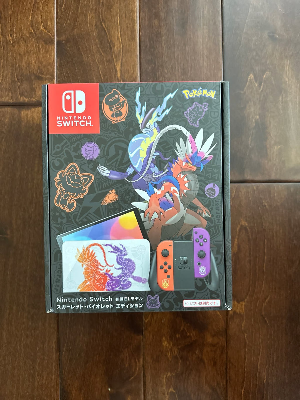 Nintendo switch oled Pokemon 6J82