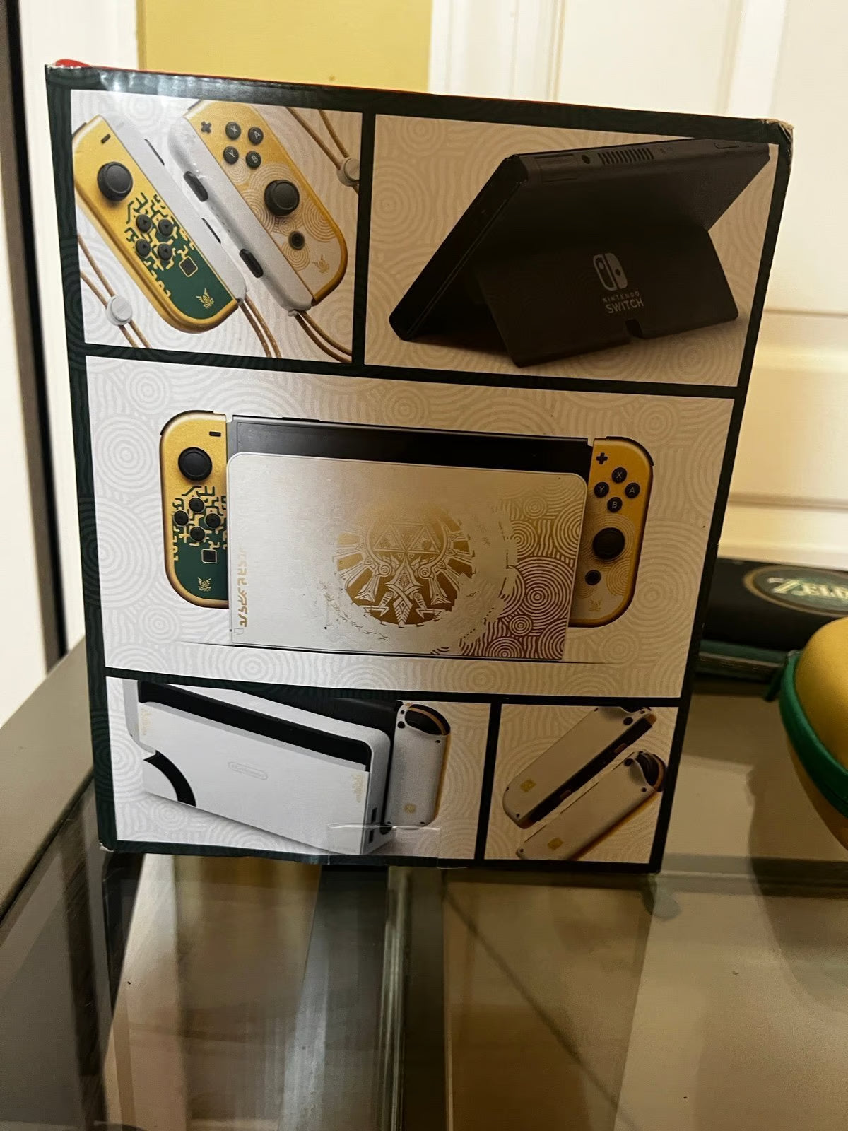 zelda tears of the kingdom Nintendo switch OLED Bundle 512 memory card & case 2E12