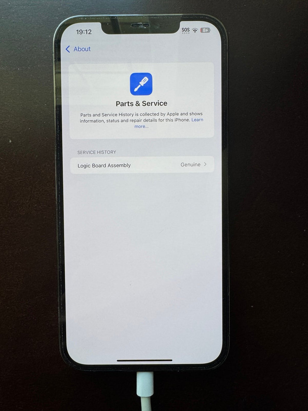 Apple iPhone 12 Pro Max Graphite 256GB Unlocked 7C68