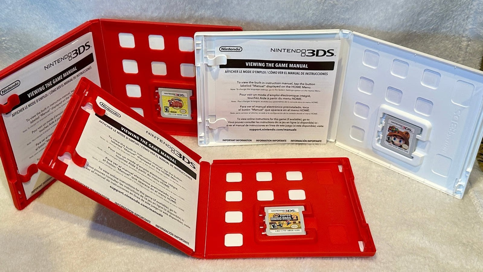 Nintendo 3DS XL Galaxy + 9 Game Bundle