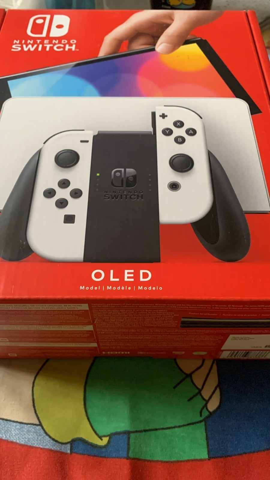 New Nintendo switch console oled 7Y98