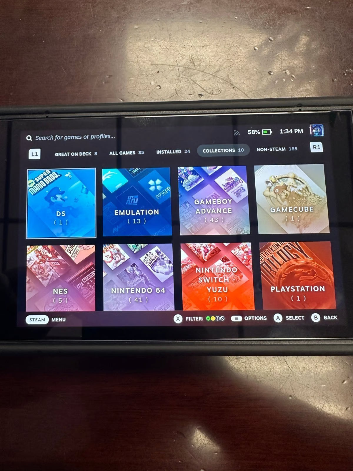 Valve Steam Deck LCD 256gb + 1tb Micro SD Card LIKE NEW! 8S33