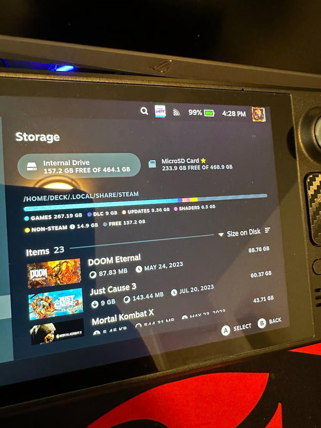 Steam Deck 512 GB Lcd Version 2Z21
