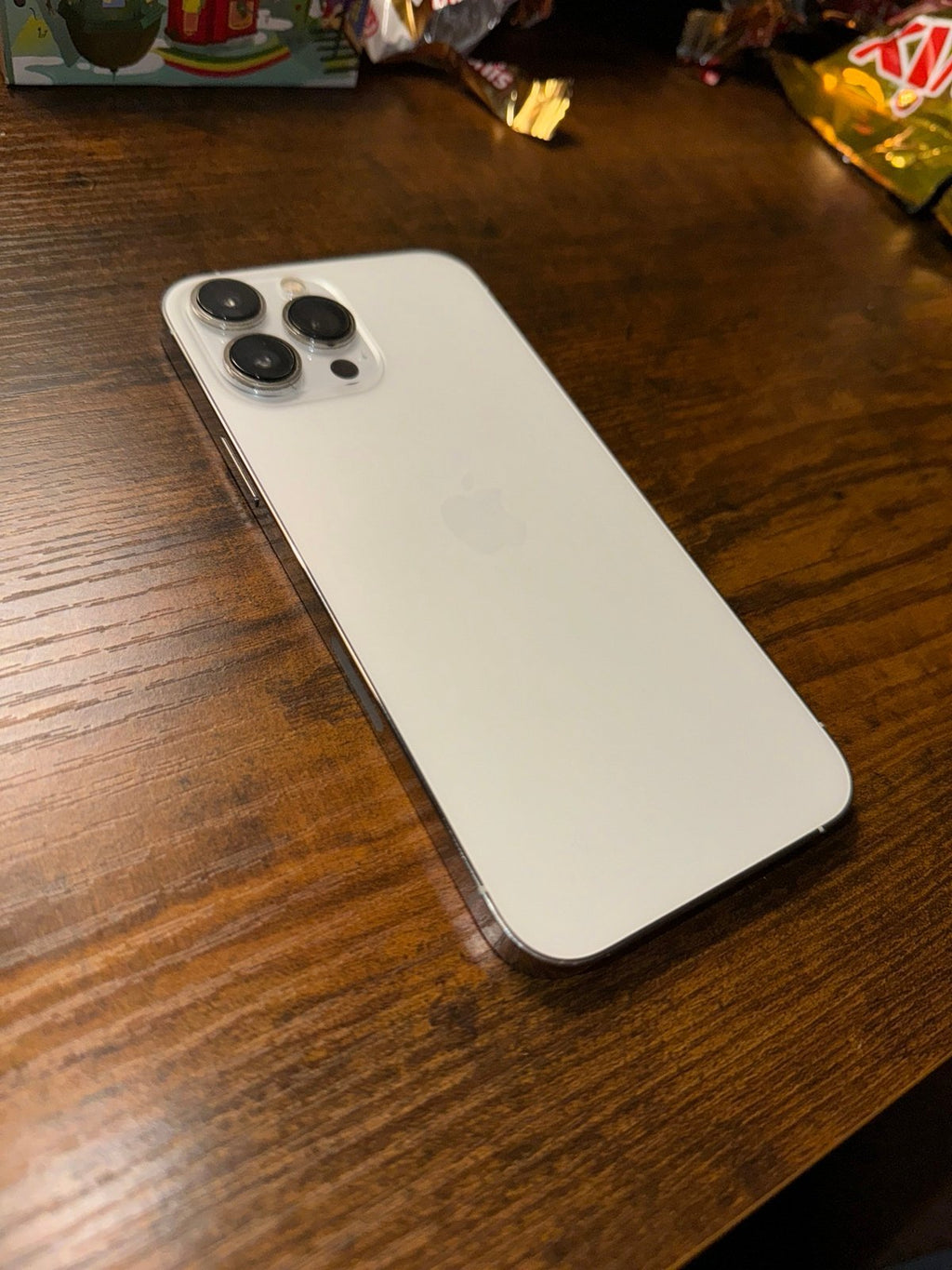 Apple iPhone 13 Pro Max 128 GB in Silver for Unlocked 7C53