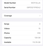 Apple iPhone 12Promax 128GB Pacific Blue GSM/CDMA Factory Unlocked 9S87