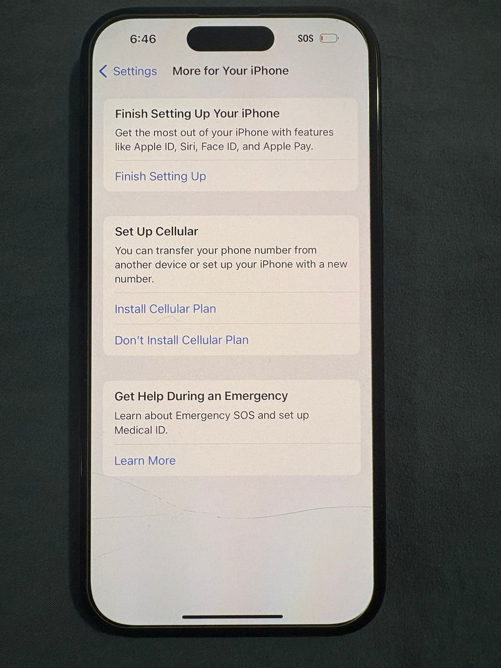Unlocked Apple IPhone 15 Never Used Before without box 6L79