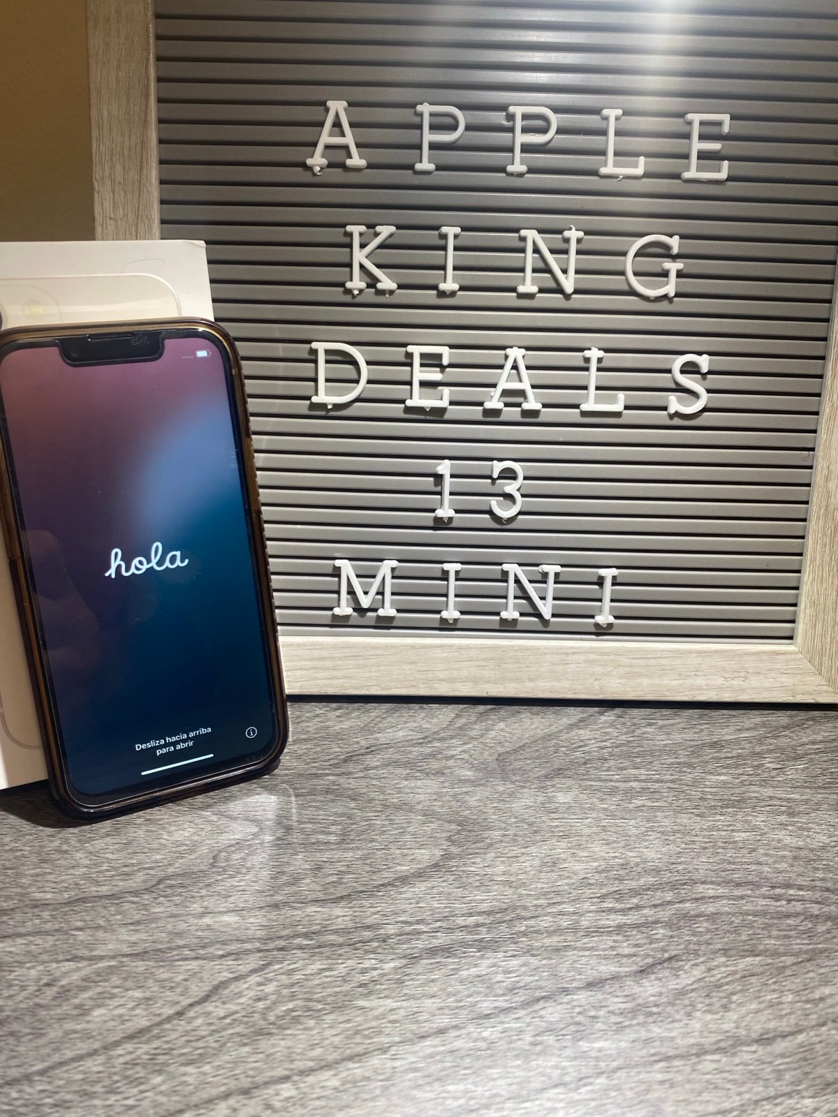 Apple iPhone 13 mini 128GB unlocked white (Battery health 85%) 6L21