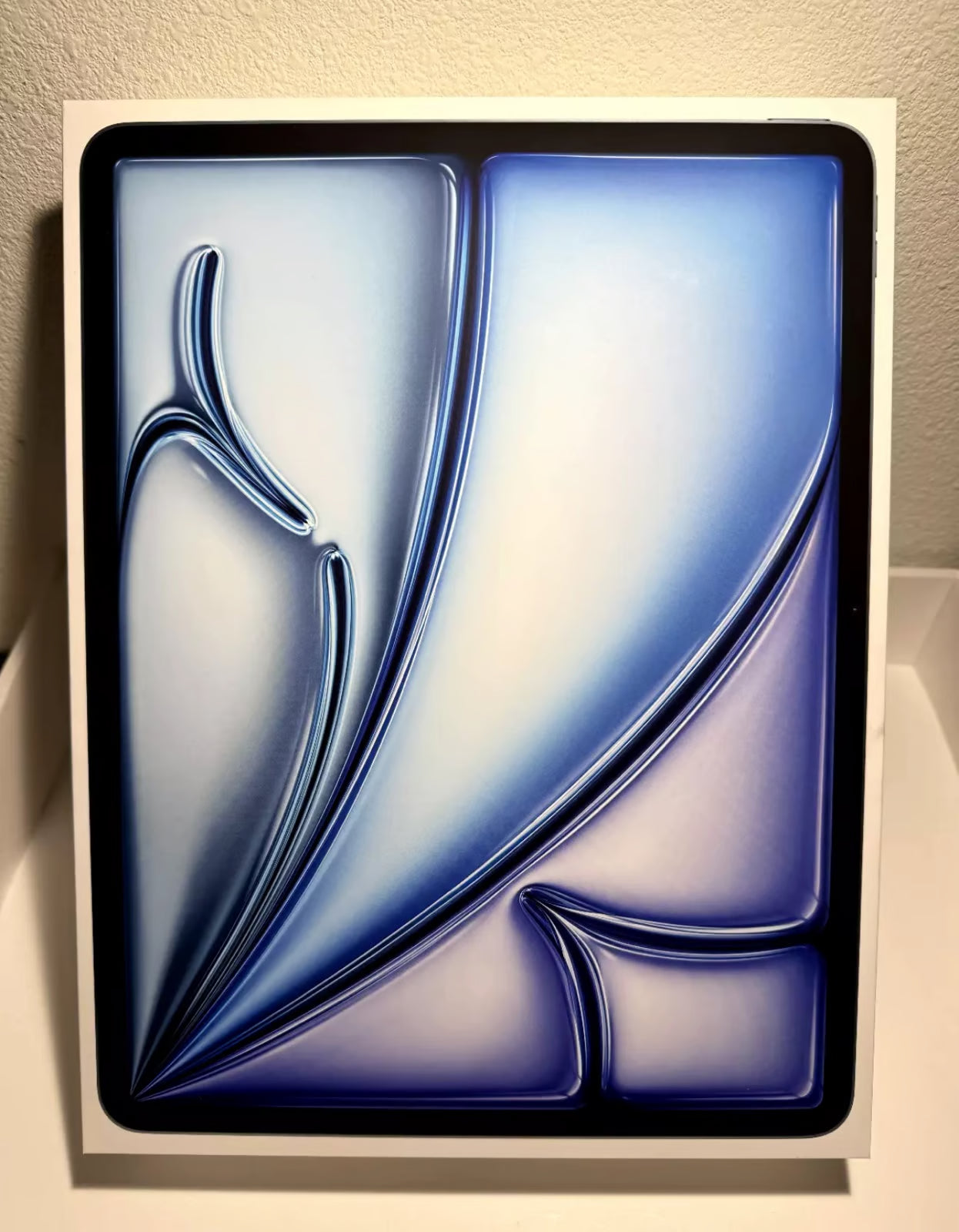 �?Apple - 13-inch iPad Air (6th Generation) M2 chip Wi-Fi 128GB - Blue 1E16