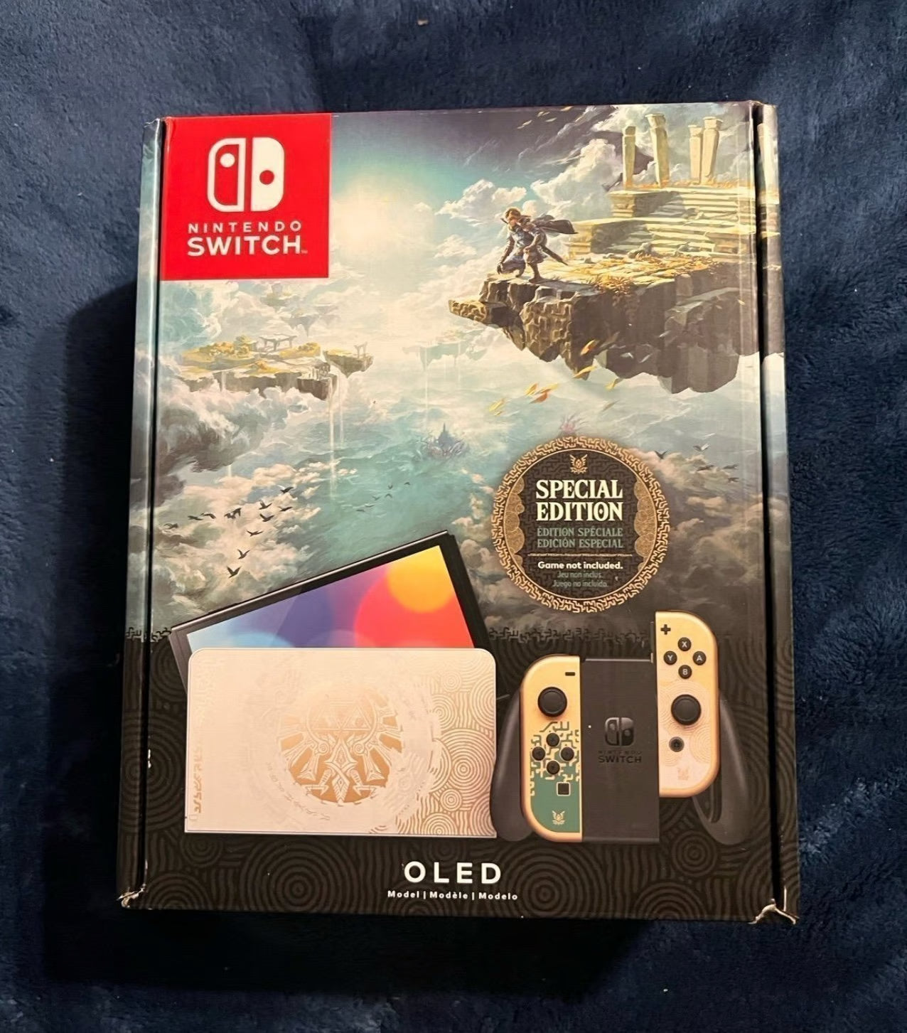 Nintendo Switch OLED Console - The Legend of Zelda: Tears of the Kingdom Edition 6S22