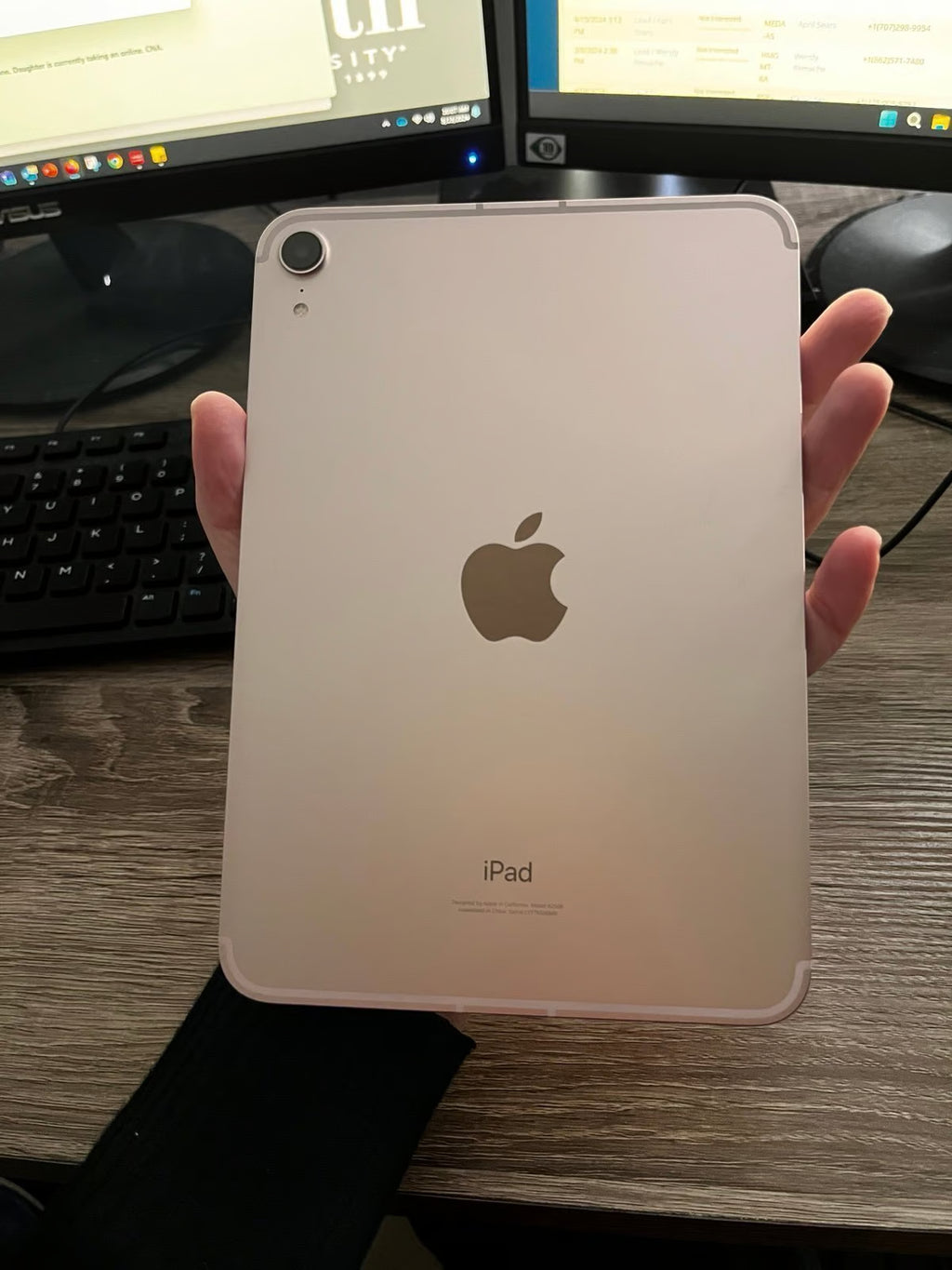 Apple iPad Mini 6 64 gb cellular unlocked! W/ Casetify case! Mint condition! 3E85