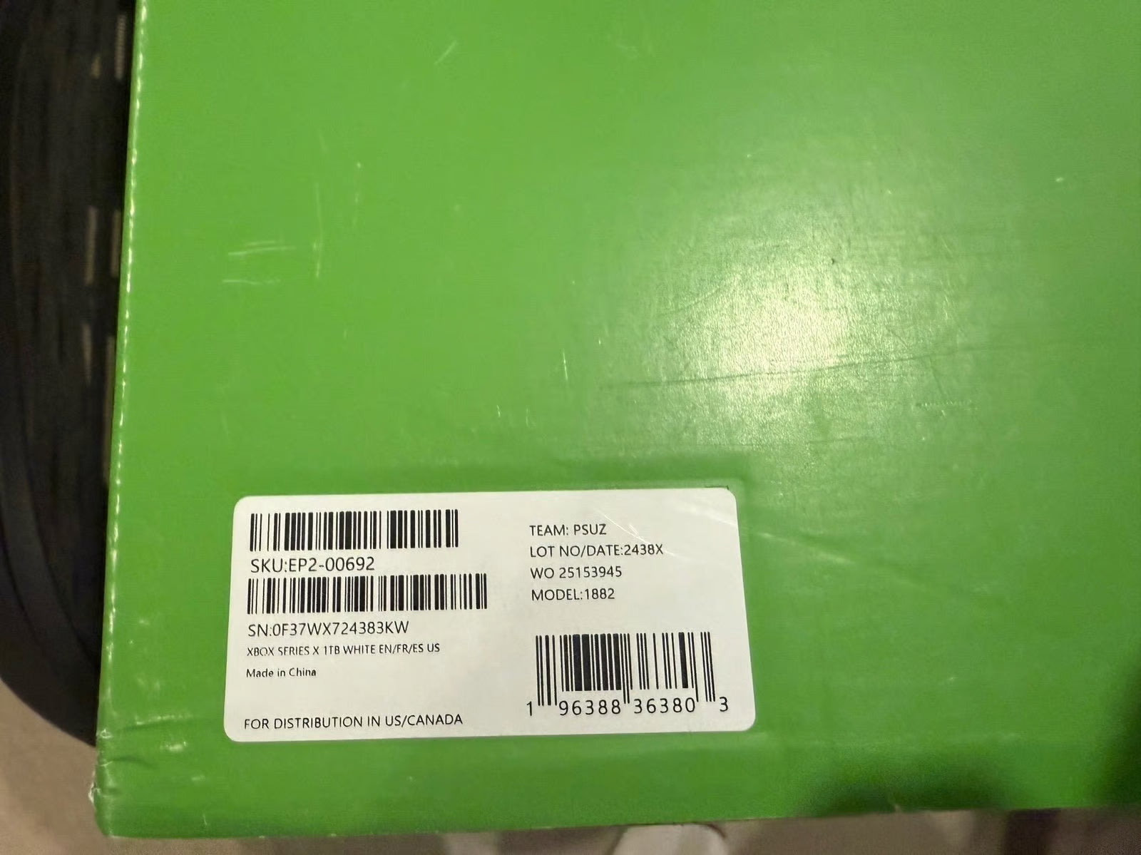 Xbox Series X Digital edition 3C77