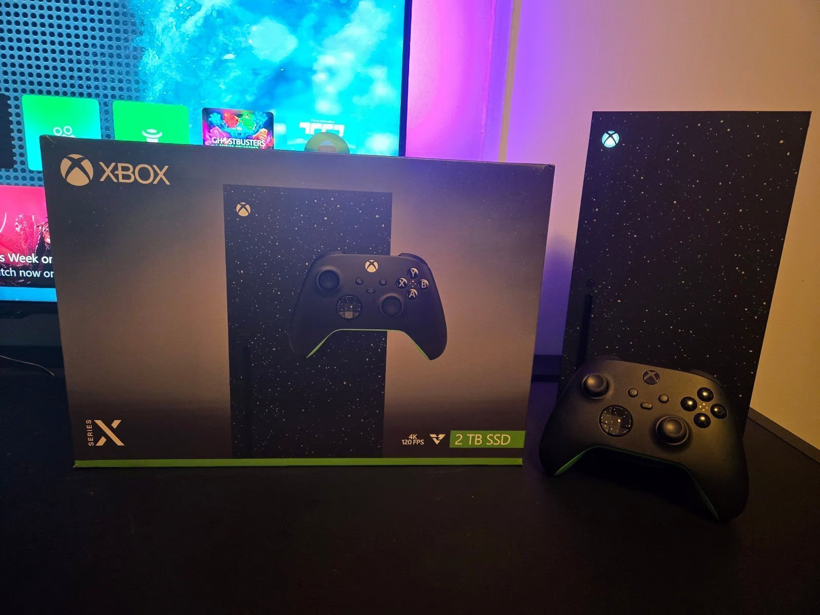 Microsoft Xbox Series X 2TB Galaxy Black 7E72