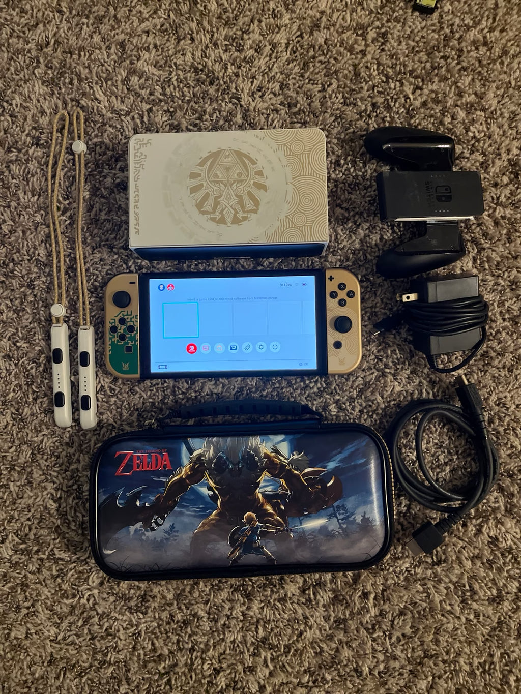 zelda tears of the kingdom Nintendo switch oled 9J89