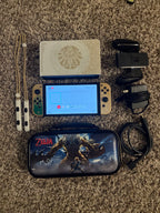 zelda tears of the kingdom Nintendo switch oled 9J89