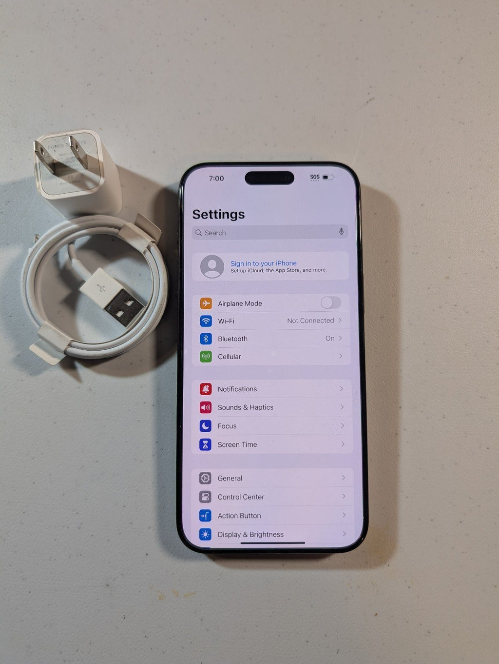 iPhone 15 pro Max 256 GB unlocked 100% battery health 5O71