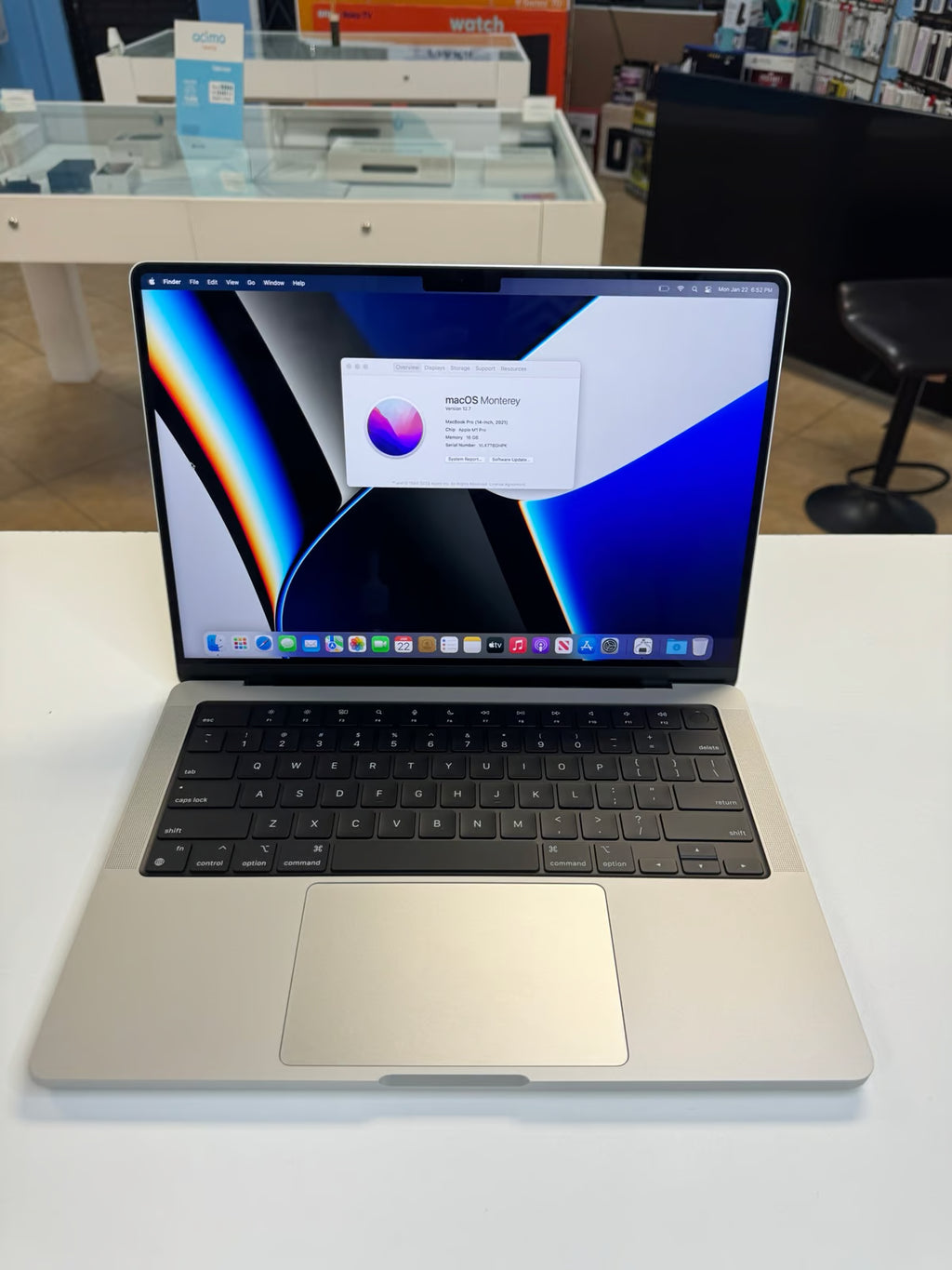 MacBook Pro 14inch M1 Pro Silver New with Final Cut Pro & Logic Pro x 3Z57