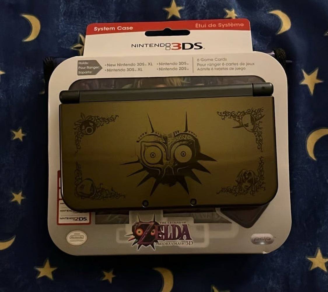 Majora鈥檚 Mask 3DS XL Legend of Zelda Limited Edition Box AND Case NINTENDO